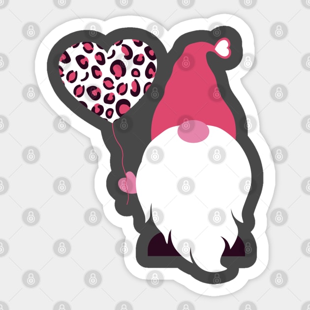 Be my Love Gnome Sticker by Lucia